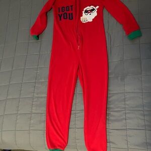 Joe Fresh Red Kids One Piece Footie